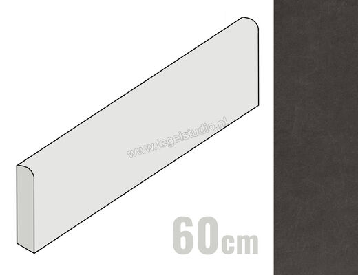  Imola Ceramica Oxyd Black N 6x60 cm Special Mat Vlak Natural OXYD BT60N | 326608