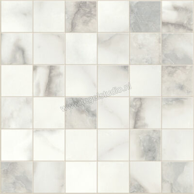 Imola Ceramica The Rock White 30x30 cm Mozaiek Mat Vlak Natural MK.BRECAP6 30 | 326992