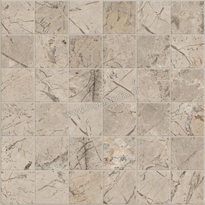  Imola Ceramica The Rock Greige 30x30 cm Mozaiek Mat Vlak Natural MK.FIBOSC6 30 | 326995