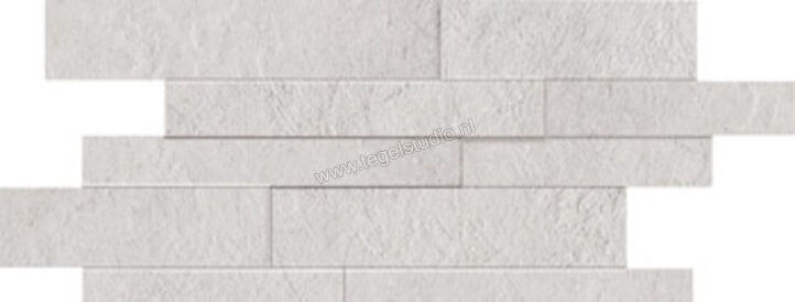  Imola Ceramica Concrete Project White W 30x60 cm Muretto Mat Gestructureerd Natural MU.CONPROJ 36W | 328456