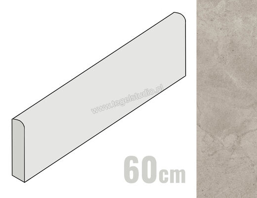  Imola Ceramica Blue Savoy Beige B 6x60 cm Plint Mat Gestructureerd Natural BLSV BT60B | 329629
