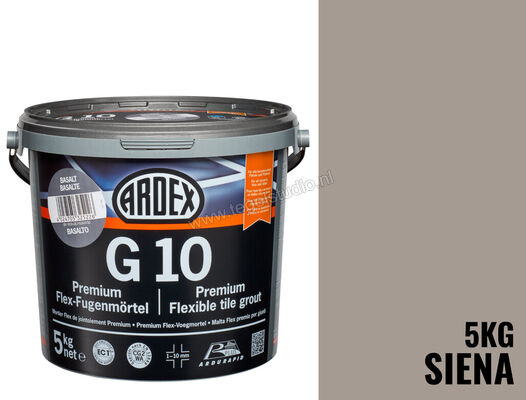  Ardex G10 I Premium Flex-Voegmortel, siena 5 kg emmer 43961 | 330945