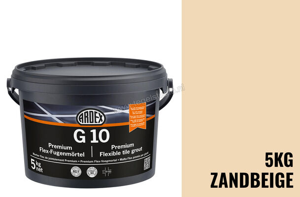 Ardex G10 I Flex-Voegmortel Premium 5 Kg Emmer Zandbeige 32525 | 330951