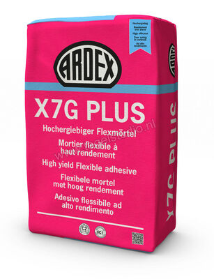  Ardex X 7 G PLUS I Flexmortel met hoge opbrengst 25 Kg Papieren Zak 41116 | 330975