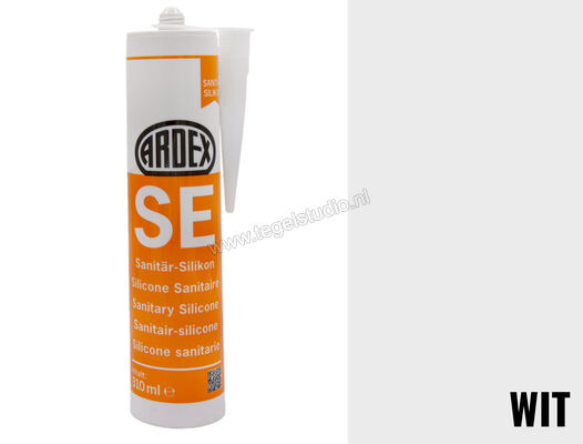  Ardex SE l Sanitair siliconen 310 ml koker (VE = 20 kokers) wit 73009 | 331020