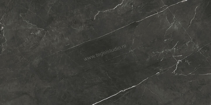  Atlas Concorde Marvel Gala Calacatta Black 60x120 cm Vloertegel / Wandtegel Glanzend Vlak Lappato AFXT | 331392