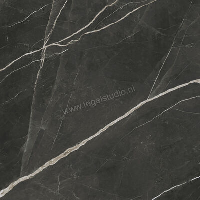  Atlas Concorde Marvel Gala Calacatta Black 120x120 cm Vloertegel / Wandtegel Glanzend Vlak Lappato AFXO | 331455