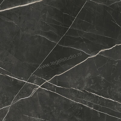  Atlas Concorde Marvel Gala Calacatta Black 120x120 cm Vloertegel / Wandtegel Glanzend Vlak Lappato AFXO | 331461