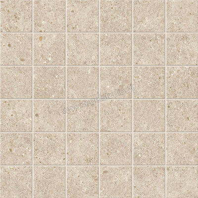  Atlas Concorde Boost Stone Cream 30x30 cm Mozaiek 4,8x4,8 Mat Vlak Naturale A7DF | 333813