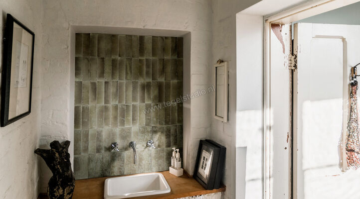  Ragno Gleeze Grigio 7.5x20 cm Decor Glanzend Gestructureerd Naturale R8HD | 334188