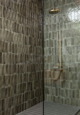  Ragno Gleeze Grigio 7.5x20 cm Decor Glanzend Gestructureerd Naturale R8HD | 334194