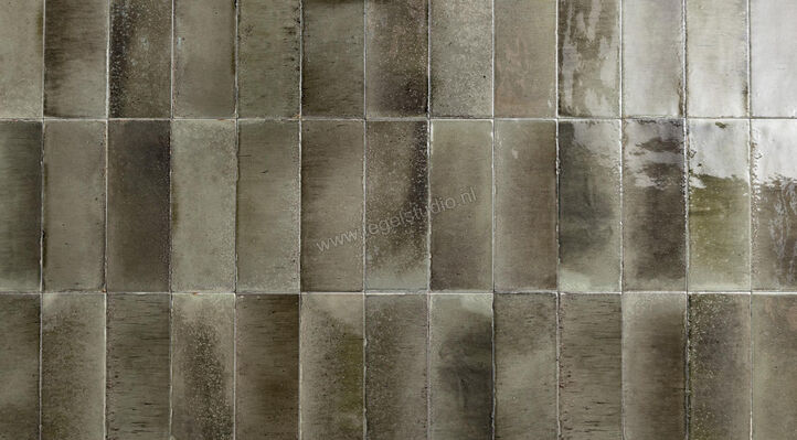  Ragno Gleeze Grigio 7.5x20 cm Decor Glanzend Gestructureerd Naturale R8HD | 334203
