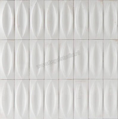  Ragno Gleeze Bianco 7.5x20 cm Decor Struttura Eye Glanzend Gestructureerd Naturale R8HF | 334338
