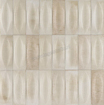  Ragno Gleeze Beige 7.5x20 cm Decor Struttura Eye Glanzend Gestructureerd Naturale R8HG | 334341