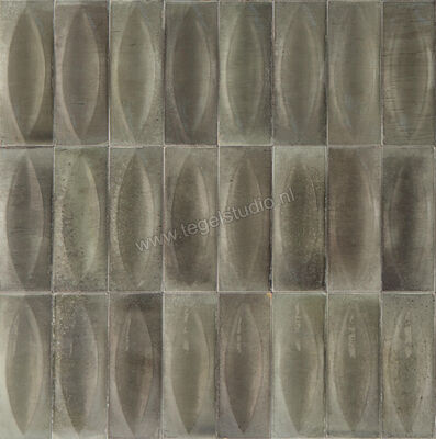  Ragno Gleeze Grigio 7.5x20 cm Decor Struttura Eye Glanzend Gestructureerd Naturale R8HK | 334356
