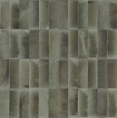  Ragno Gleeze Grigio 5x15 cm Decor Glanzend Gestructureerd Naturale R8HS | 334389