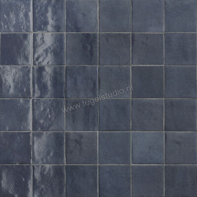  Ragno Melange Oltremare 10x10 cm Decor Glanzend Gestructureerd Naturale R8GE | 334815