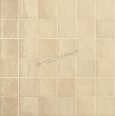 Ragno Melange Beige 10x10 cm Decor Glanzend Gestructureerd Naturale R8G0 | 334890