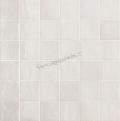  Ragno Melange Bianco 10x10 cm Decor Glanzend Gestructureerd Naturale R8FZ | 334899