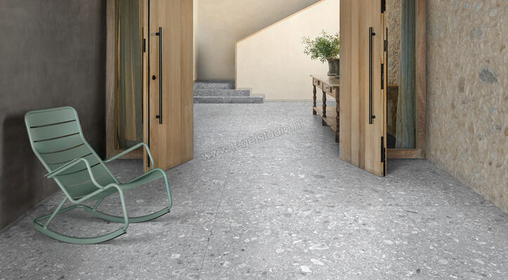  Ragno Realstone_Ceppo Grigio 120x120 cm Vloertegel / Wandtegel Mat Vlak Naturale RCWH | 334902