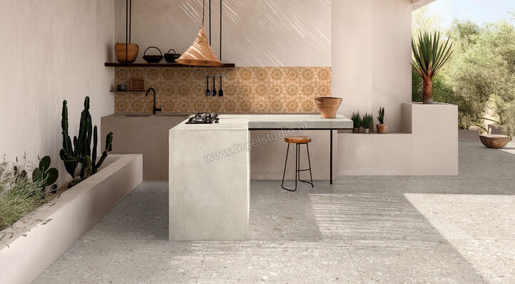  Ragno Realstone_Ceppo Beige 120x120 cm Vloertegel / Wandtegel Mat Vlak Naturale RCWK | 334917