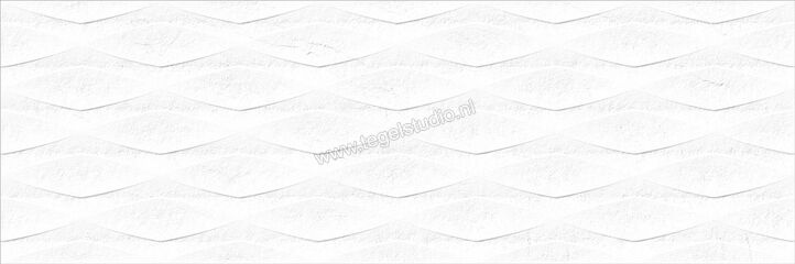 Keraben Mood Oceanic Blanco 30x90 cm Wandtegel Mat Gestructureerd Naturale KP7PG030 | 33543