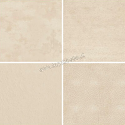 Topcollection Fusion Dune 15x15 cm Decor Mat Vlak FU1515DU | 336129