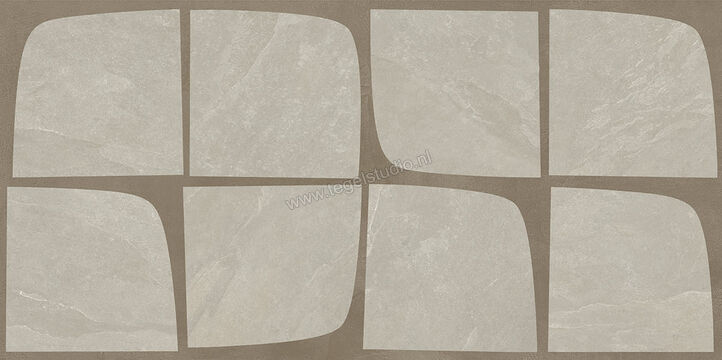  Del Conca Nesting Almond 60x120 cm Vloertegel / Wandtegel Synergy Mat Vlak Naturale GCNS01SINER | 337925
