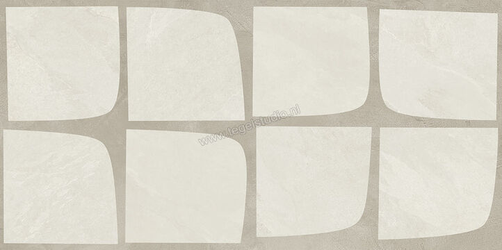  Del Conca Nesting White 60x120 cm Vloertegel / Wandtegel Synergy Mat Vlak Naturale GCNS10SINER | 337931