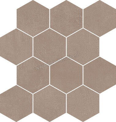  Del Conca Timeline Taupe 30x34 cm Decor Mat Vlak Naturale G3TL09ES | 338135