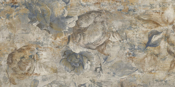  Del Conca Timeline Botanical 60x120 cm Decor Mat Vlak Naturale GCTLBOTANRJ | 338729