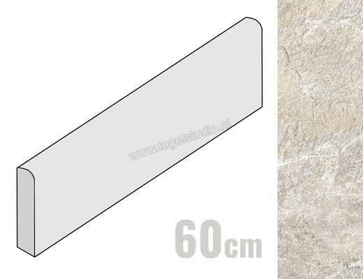  Villeroy & Boch Montagne Ivory 5x60 cm Plint Mat Gestructureerd VilbostonePlus 2875 RC10 0 | 339455
