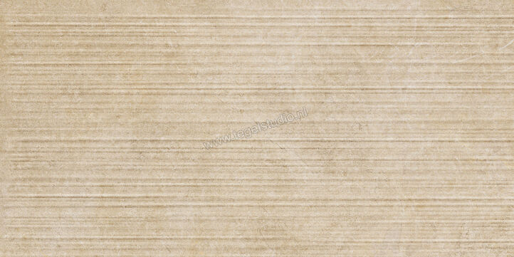  Ragno Realstone_Argent Miele 60x120 cm Wandtegel Linee 3D Mat Gestructureerd Naturale R9MG | 341138