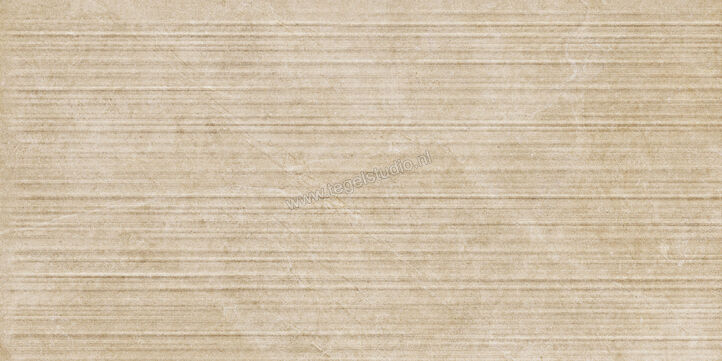 Ragno Realstone_Argent Miele 60x120 cm Wandtegel Linee 3D Mat Gestructureerd Naturale R9MG | 341144