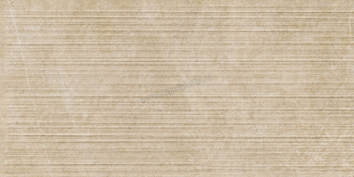  Ragno Realstone_Argent Miele 60x120 cm Wandtegel Linee 3D Mat Gestructureerd Naturale R9MG | 341153
