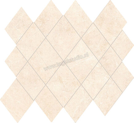  Ragno Realstone_Argent Avorio 32.3x35.3 cm Mozaiek Rombi Mat Vlak Naturale R9XK | 341198