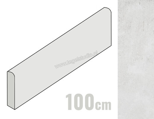  Ragno Clayton Fabric 7x100 cm Plint Mat Vlak Naturale RAQG | 344621