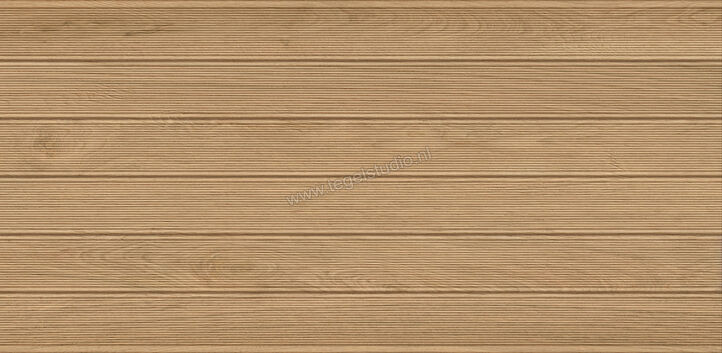  Atlas Concorde Log Icon Oak 60x120x2 cm Terrastegel Mat Vlak Naturale AX0T | 344855