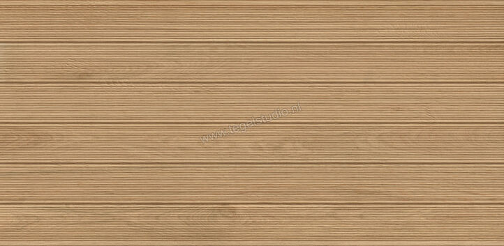  Atlas Concorde Log Icon Oak 60x120x2 cm Terrastegel Mat Vlak Naturale AX0T | 344858