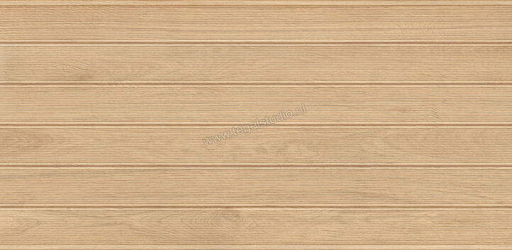  Atlas Concorde Log Bright Oak 60x120x2 cm Terrastegel Mat Vlak Naturale AX0U | 344867