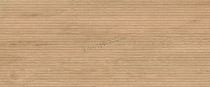  Atlas Concorde Log Icon Oak 50x120 cm Wandtegel 3D Pleat Mat Vlak Naturale AX16 | 344885