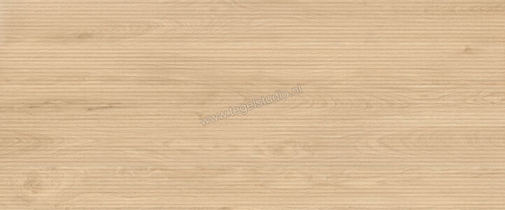  Atlas Concorde Log Bright Oak 50x120 cm Wandtegel 3D Pleat Mat Vlak Naturale AX17 | 344888