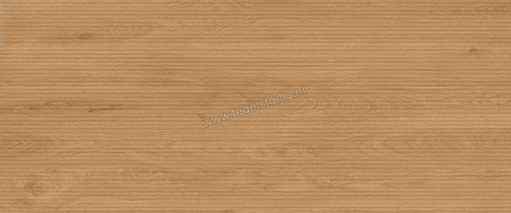  Atlas Concorde Log Amber Oak 50x120 cm Wandtegel 3D Pleat Mat Vlak Naturale AX18 | 344909