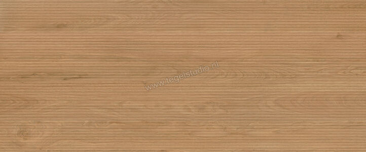  Atlas Concorde Log Deep Oak 50x120 cm Wandtegel 3D Pleat Mat Vlak Naturale AX19 | 344912