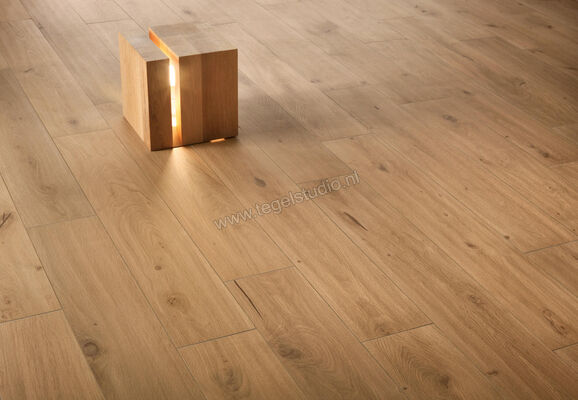  Atlas Concorde Log Deep Oak 20x120 cm Vloertegel / Wandtegel Mat Vlak Naturale AX3G | 345110