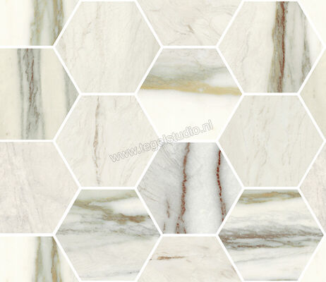  Sant Agostino Star Marble Emerald 30x34.5 cm Decor Maxi Class Krystal Glanzend Vlak Krystal CSAMCMEK34 | 345611