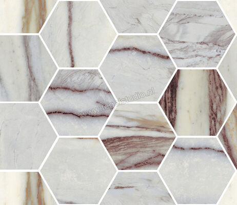  Sant Agostino Star Marble Indigo 30x34.5 cm Decor Maxi Class Krystal Glanzend Vlak Krystal CSAMCMNK34 | 345638