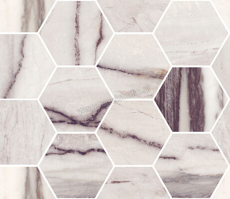  Sant Agostino Star Marble Purple 30x34.5 cm Decor Maxi Class Krystal Glanzend Vlak Krystal CSAMCMUK34 | 345656