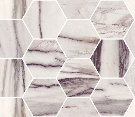  Sant Agostino Star Marble Purple 30x34.5 cm Decor Maxi Class Krystal Glanzend Vlak Krystal CSAMCMUK34 | 345668