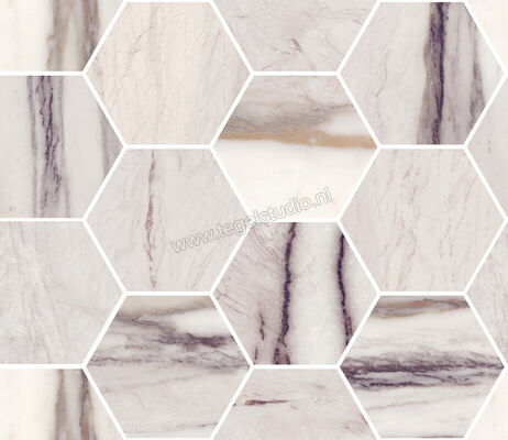  Sant Agostino Star Marble Purple 30x34.5 cm Decor Maxi Class Krystal Glanzend Vlak Krystal CSAMCMUK34 | 345680